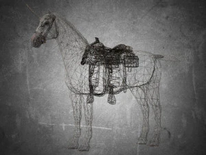 animal - horse a07 3D Model
