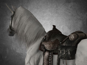 animal - horse a07 Model 3D