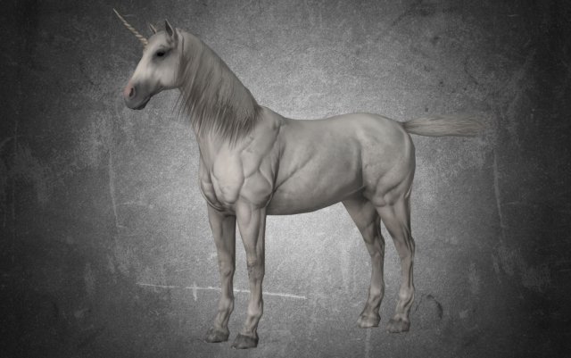 animal - horse a08 nogear 3D 모델 .c4d .max .obj .3ds .fbx .stl .blend 