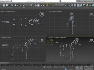 동물 - 말 a08 nogear 3D 모델