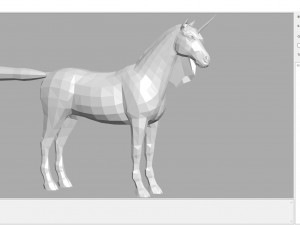 animal - horse a08 nogear 3D 모델