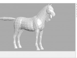 animal - horse a10 nogear 3D मॉडल