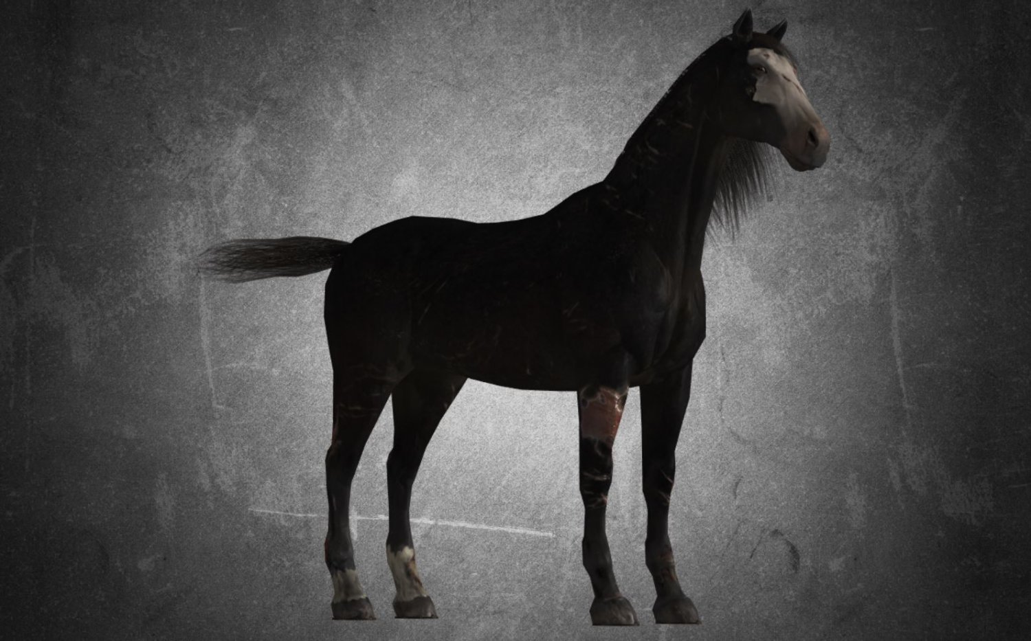 Animal - Horse B02 Nogear 3D Модель In Лошадь 3DExport