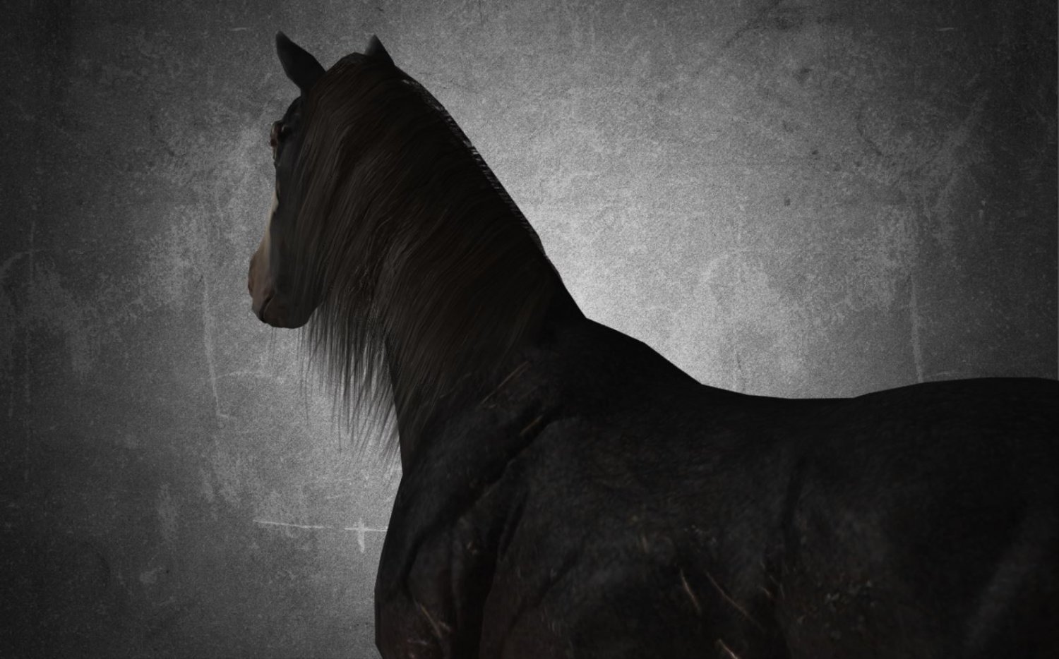 Animal - Horse B02 Nogear 3D Модель In Лошадь 3DExport