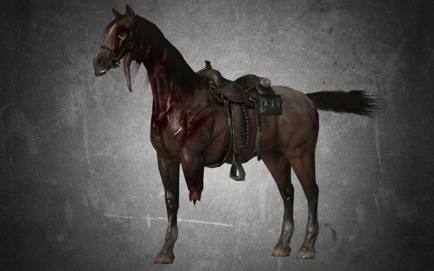 animal - horse b03 3D Model .c4d .max .obj .3ds .fbx .stl .blend