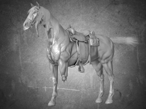 animal - horse b03 3D 모델