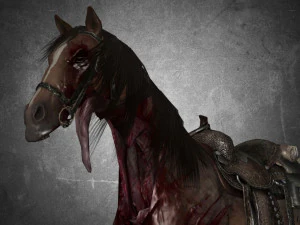 animal - horse b03 3D Model