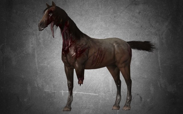 animal - horse b04 nogear Modèle 3D .c4d .max .obj .3ds .fbx .stl .blend 