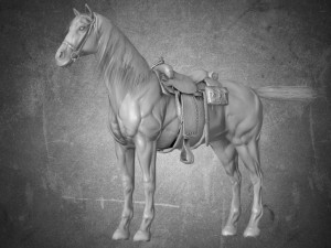 animal - horse b05 3D Модель