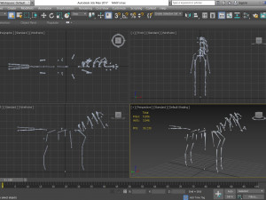 animal - horse b06 nogear Modèle 3D