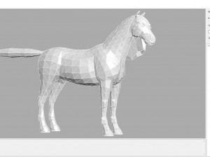 animal - horse b06 nogear Modèle 3D