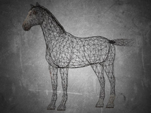 collection animal - horse b01-b06 Modello 3D