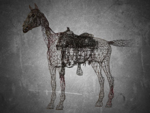 animal - horse c01 3D 모델