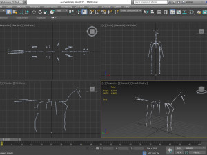 animal - horse c02 nogear 3D-Modell