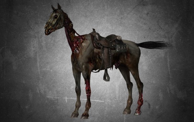 animal - horse c03 Modelo 3D .c4d .max .obj .3ds .fbx .stl .blend 