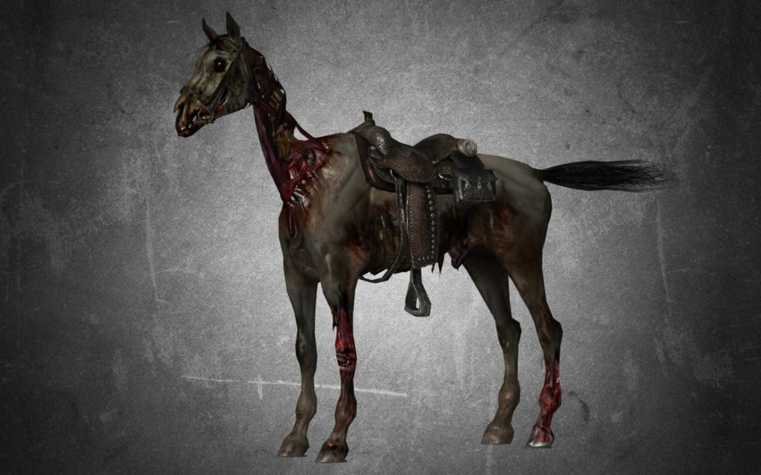 animal - horse c03 3D Model .c4d .max .obj .3ds .fbx .stl .blend