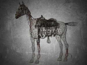 animal - horse c03 3D Model