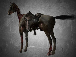 animal - horse c03 3D Model
