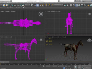animal - horse c03 Modelo 3D
