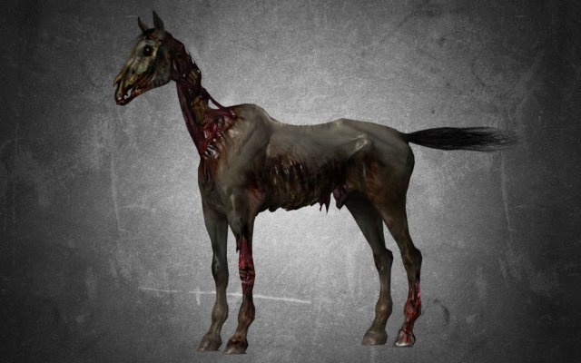 animal - horse c04 nogear Model 3D .c4d .max .obj .3ds .fbx .stl .blend 