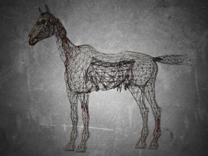 animal - horse c04 nogear Model 3D
