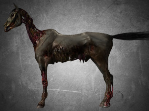 animal - horse c04 nogear Model 3D