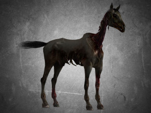 animal - horse c04 nogear Model 3D