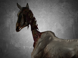 animal - horse c04 nogear Model 3D