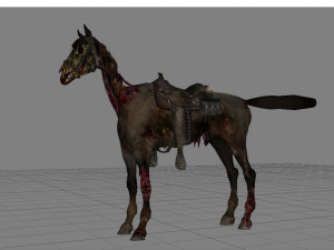 animal - horse c05 3D-Modell