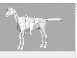 animal - horse c05 3D-Modell