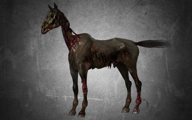 animal - horse c06 nogear 3D Модель .c4d .max .obj .3ds .fbx .stl .blend 