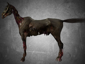 animal - horse c06 nogear 3D Модель