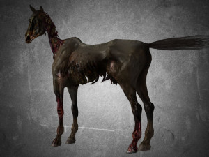 animal - horse c06 nogear 3D Модель