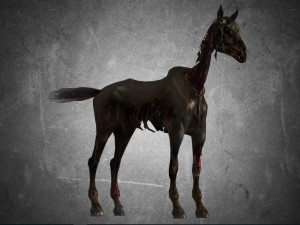 animal - horse c06 nogear 3D Модель