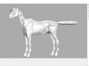 animal - horse c06 nogear 3D Модель