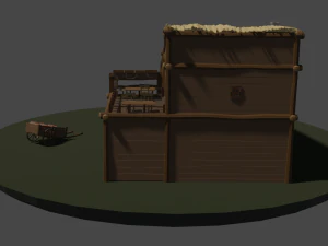 tavern game-ready 3D Model