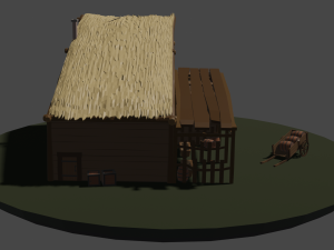 tavern game-ready 3D Модель