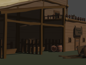 tavern game-ready 3D Модель