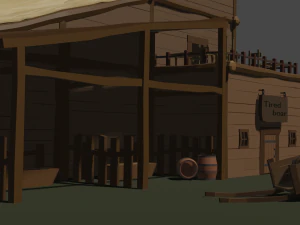 tavern game-ready 3D Model