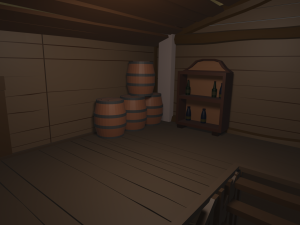 tavern game-ready 3D Модель