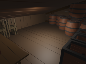 tavern game-ready 3D Модель
