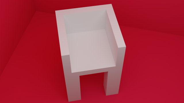 chair 3D Model .c4d .max .obj .3ds .fbx .stl .blend 