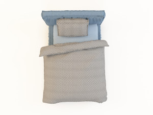 modernbed 3D 모델