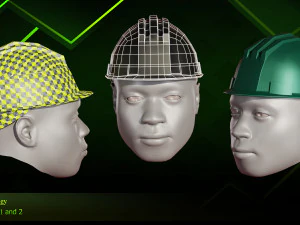 20 Different Hats 3D Model