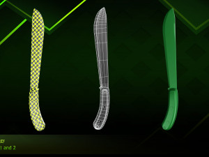 30 Melee weapon 3D Модель