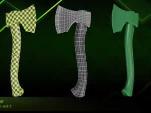 30 Melee weapon 3D Модель