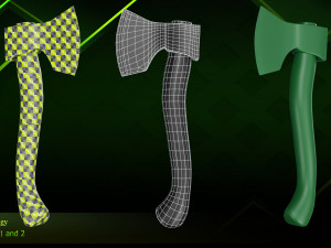 30 Melee weapon 3D Модель