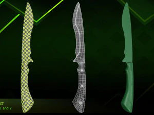 30 Melee weapon 3D Model