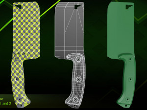 30 Melee weapon 3D Модель