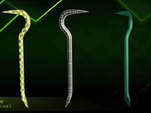 30 Melee weapon 3D Модель